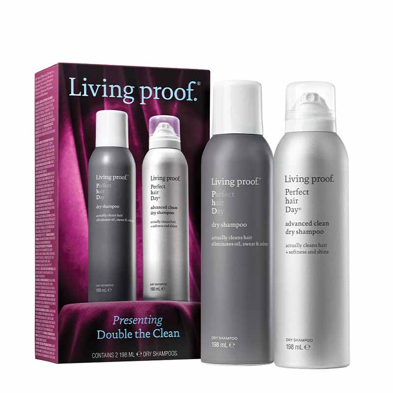 Living Proof Double the Clean Dry Shampoo Gift Set