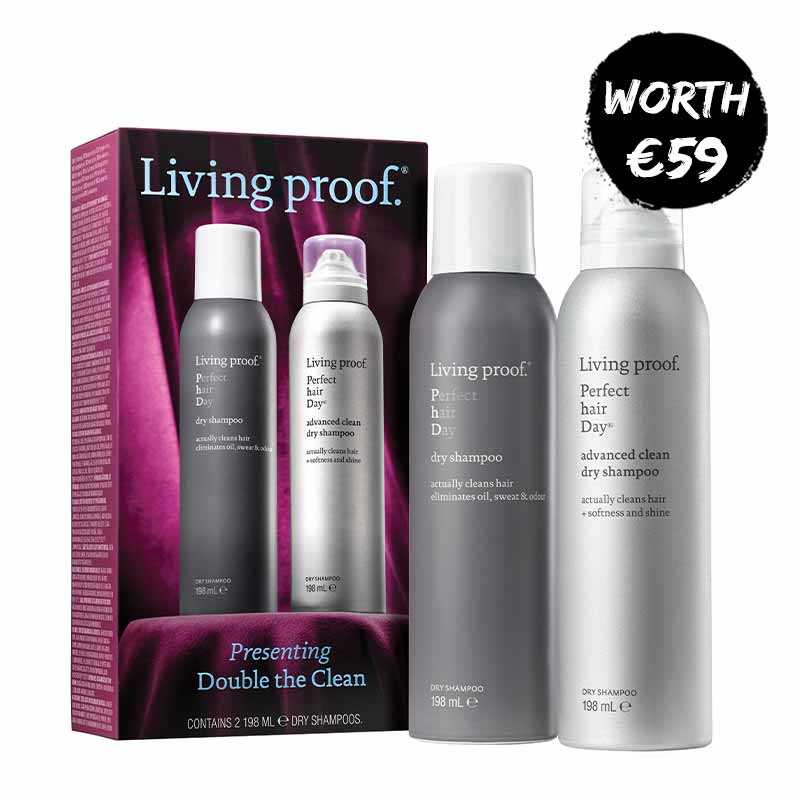 Living Proof Double the Clean Dry Shampoo Gift Set