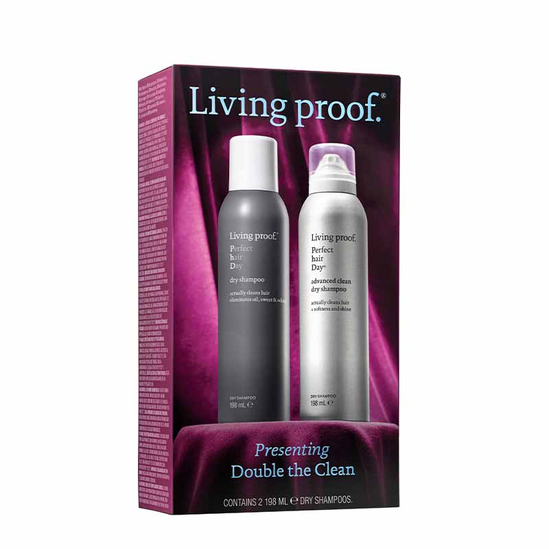 Living Proof Double the Clean Dry Shampoo Gift Set