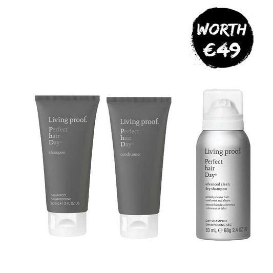 Living Proof Hydrate + Extend Kit, travel size haircare, haircare gift set