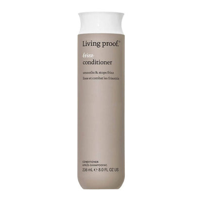 Living Proof No Frizz Conditioner | smooth | shiny | tamed tresses | combat frizz | powerful humidity shield | luminous shine | each strand