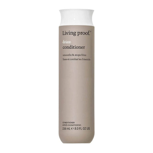 Living Proof No Frizz Conditioner | smooth | shiny | tamed tresses | combat frizz | powerful humidity shield | luminous shine | each strand