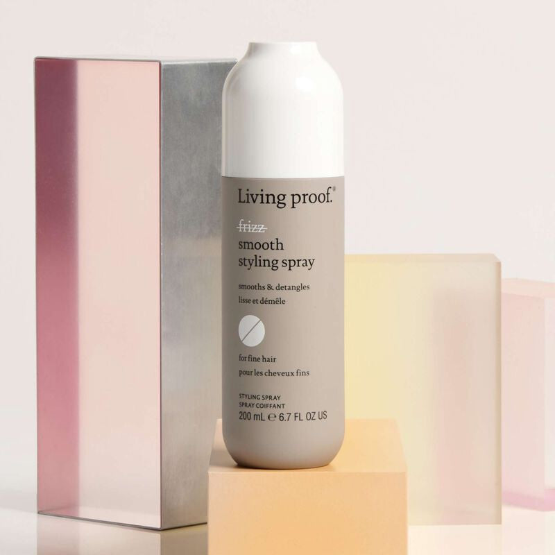 Living Proof No Frizz Smooth Styling Spray | featherlight | frizz-free hair | fine hair | silicone-free | serious frizz fighting | smoother | static-free | detangling | flyaways.