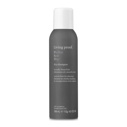 Living Proof Perfect Hair Day Dry Shampoo | refresh | cleans | absorbing oil | sweat | odor | revives hair | time-released fragrance.
