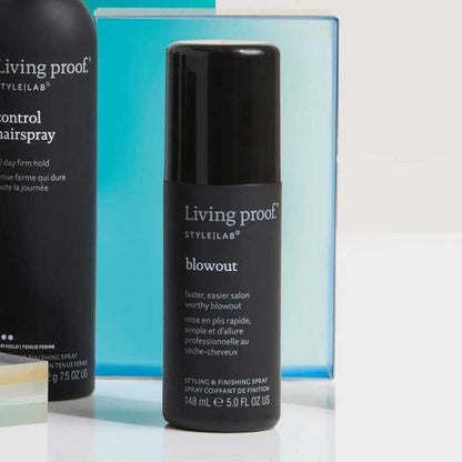 Living Proof Style|Lab Blowout | shortcut | salon-worthy blowout | home | innovative styling spray | blow-dry time | 30% reduction | excessive brushing | flawless | long-lasting blowout | ease.