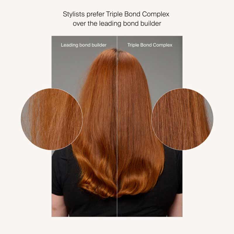 Living Proof Triple Bond Complex | weekly leave-in treatment | hair mask | savior | 8x stronger | resist future damage | luxurious blend | softness | smoothness | radiant shine.