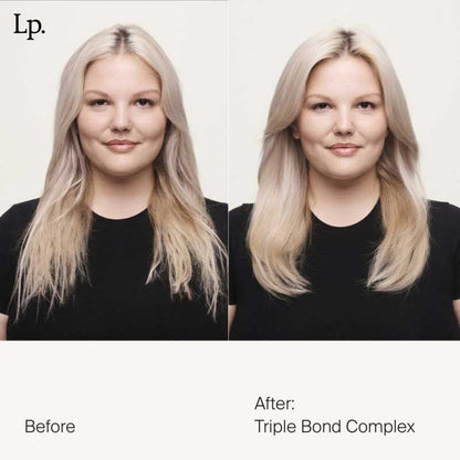 Living Proof Triple Bond Complex | weekly leave-in treatment | hair mask | savior | 8x stronger | resist future damage | luxurious blend | softness | smoothness | radiant shine.