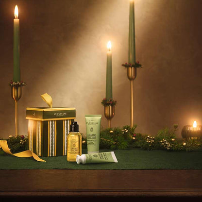 L'Occitane Almond Christmas Ornament Stylised Christmas Image