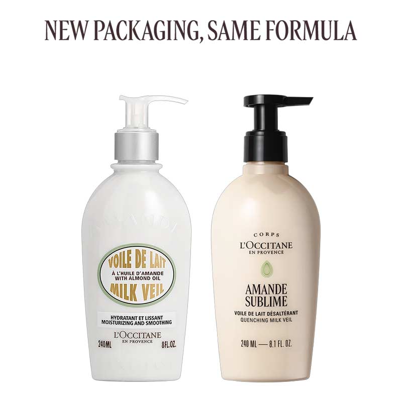 L'OCCITANE Almond Milk Veil New Packaging