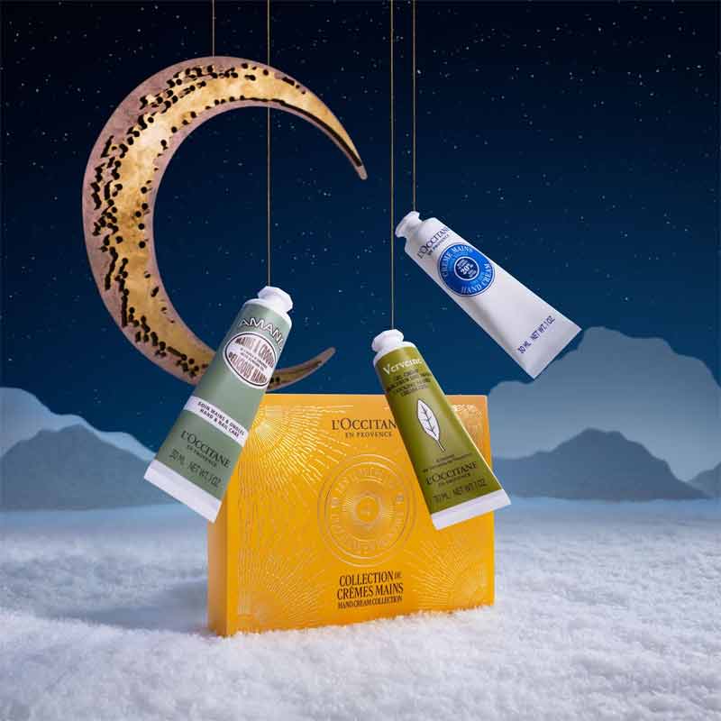 L'OCCITANE Fresh Hand Cream Trio Gift Set Stylised Image