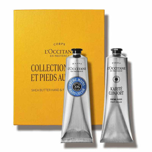 L'OCCITANE Shea Butter Hand Cream & Foot Cream Duo