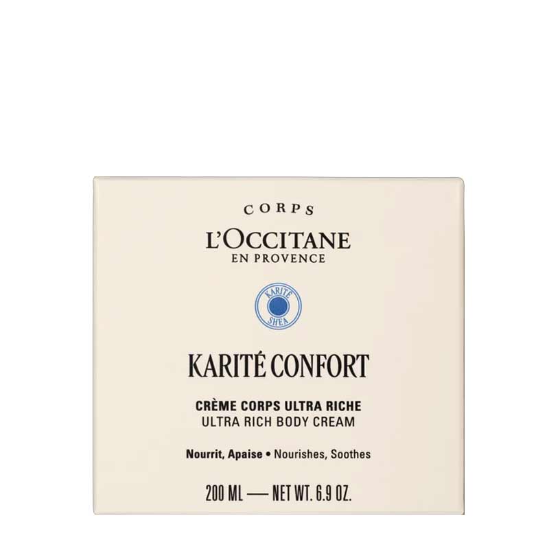 L'OCCITANE Shea Butter Ultra Rich Body Cream Outer Box