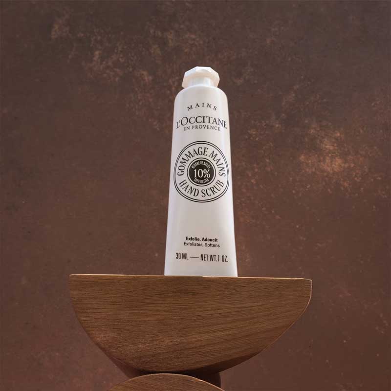 L'OCCITANE Shea Hand Scrub Stylised