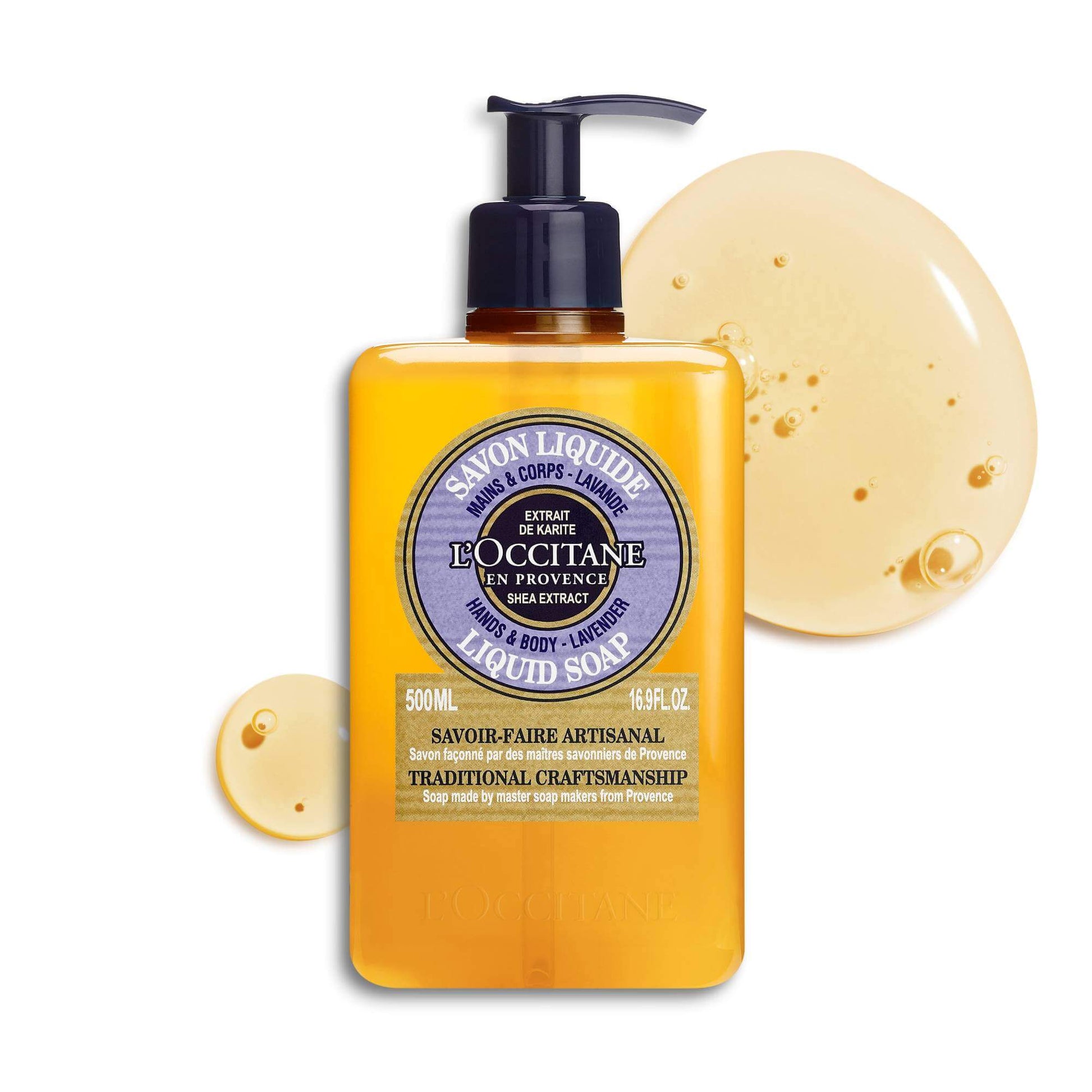 L'Occitane, L'Occitane Shea Lavender Hands & Body Liquid Soap, Luxury Hand Soap