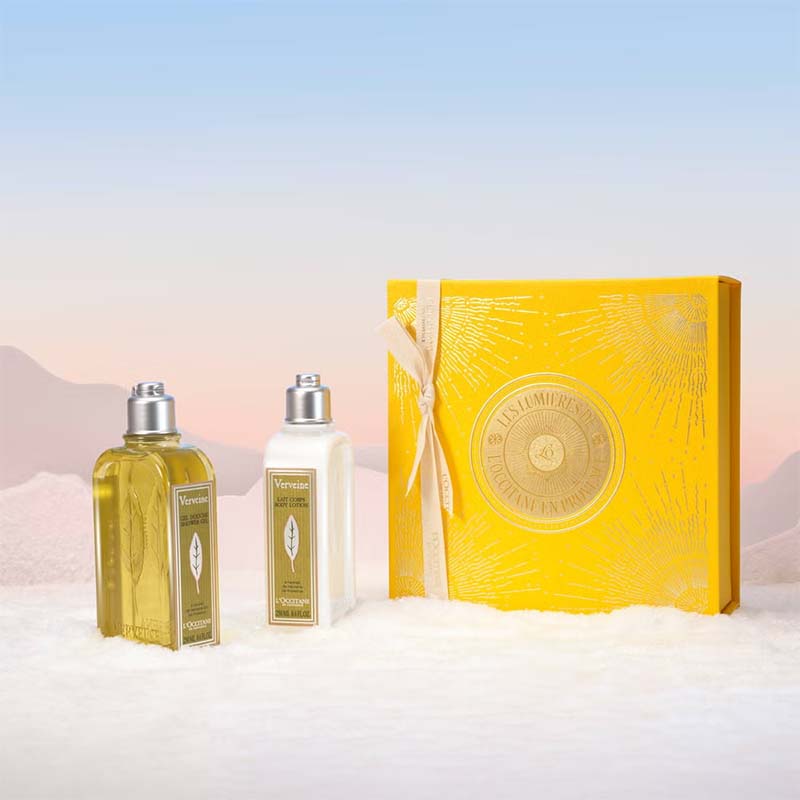 L'Occitane Verbena Body Care Gift Set Stylised snow image