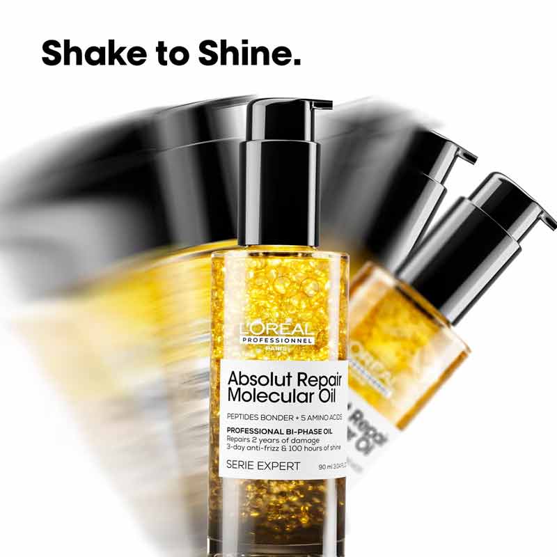 L'Oréal Professionnel Absolut Repair Molecular Bi-Phase Oil Stylised Image