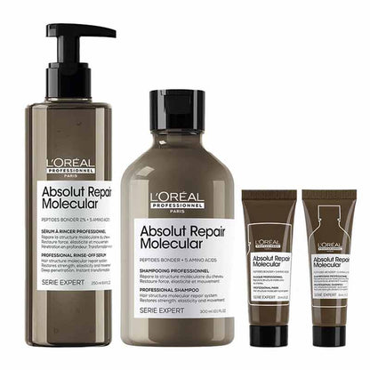 L'Oréal Professionnel Absolut Repair Molecular Home and Away Bundle