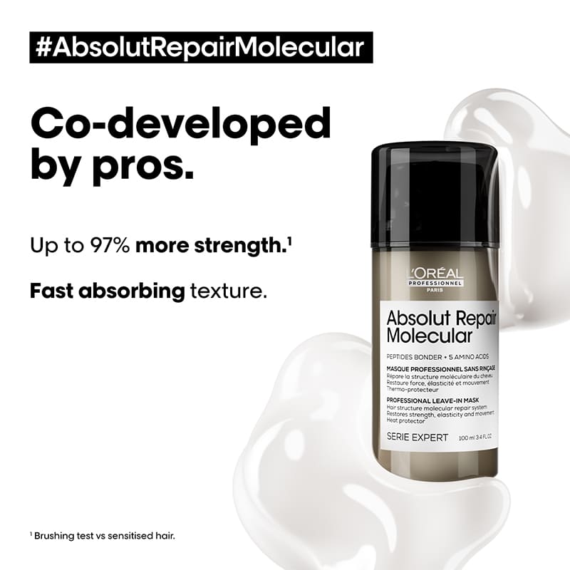L'Oréal Professionnel Absolut Repair Molecular Repairing Leave-in Mask | Haircare 