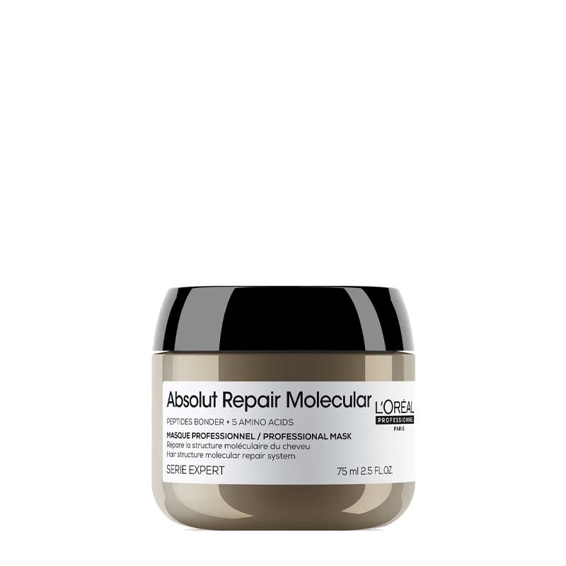 L'Oréal Professionnel Absolut Repair Molecular Rinse Off Hair Mask 75ml Travel Size