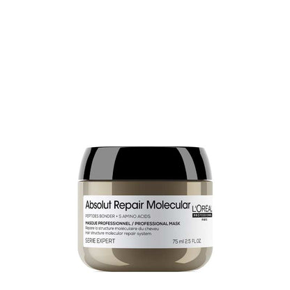 L'Oréal Professionnel Absolut Repair Molecular Rinse Off Hair Mask 75ml Travel Size