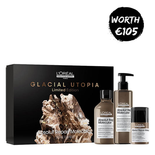 L'Oréal Professionnel Absolut Repair Molecular Trio Gift Set, haircare gift set, haircare for damaged hair,