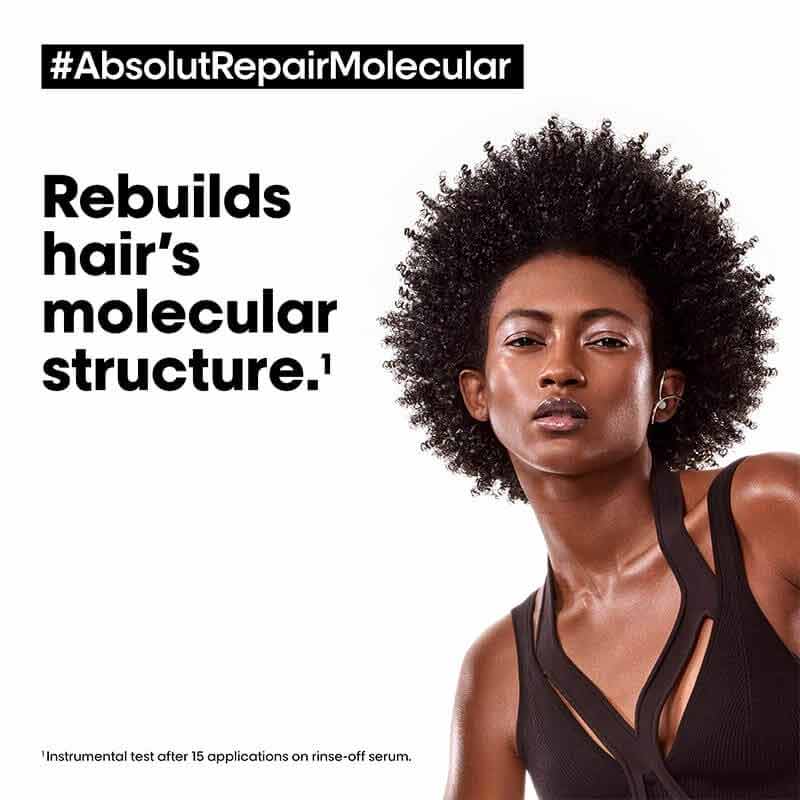 L'Oréal Professionnel Absolut Repair Molecular Shampoo & Hair Oil Gift Set for damaged hair