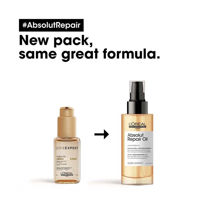 L'Oreal Professionnel Absolut Repair Gold Serum | Dry damaged hair serum