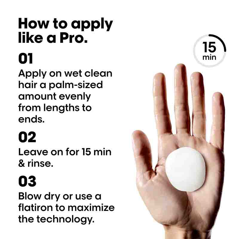 How to use the L'Oréal Professionnel Keratin Alpha Sleek Smooth Transformer