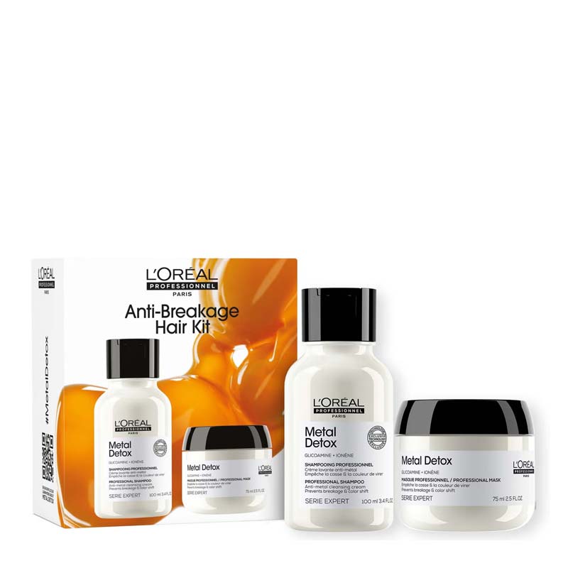 L'Oréal Professionnel Metal Detox Anti-breakage Mini Shampoo & Hair Mask Kit