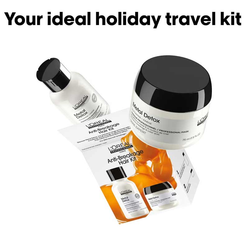 L'Oréal Professionnel Metal Detox Anti-breakage Mini Shampoo & Hair Mask Kit