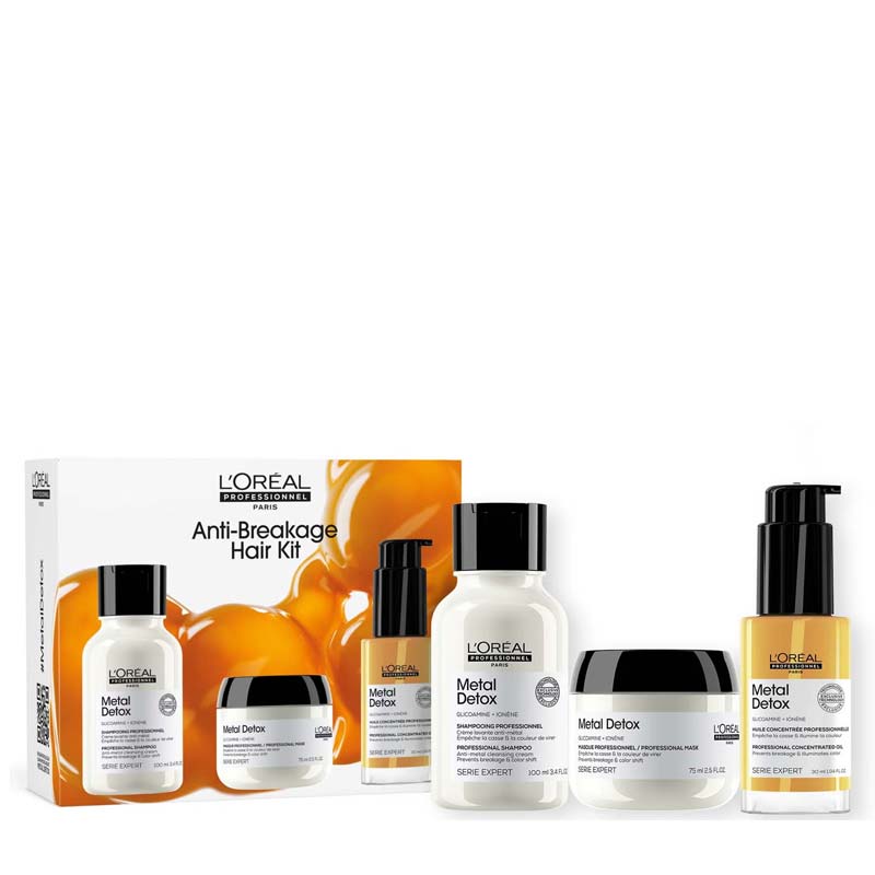 L'Oréal Professionnel Metal Detox Anti-breakage Mini Trio Kit