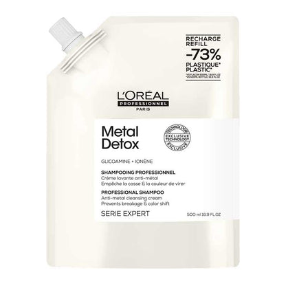L’Oréal Professionnel Metal Detox Anti-Metal Cleansing Cream Shampoo 500ml Refill