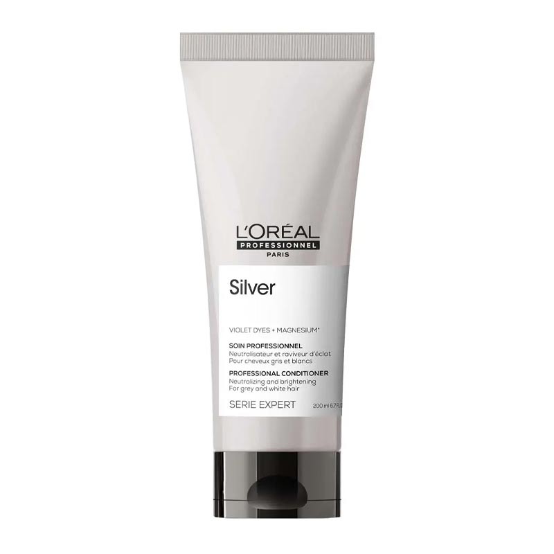 L'Oreal Professionnel Silver Conditioner | silver shampoo | blue pigment conditioner | violet pigment conditioner