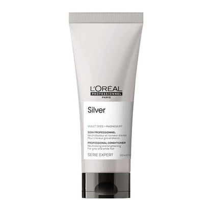 L'Oreal Professionnel Silver Conditioner | silver shampoo | blue pigment conditioner | violet pigment conditioner