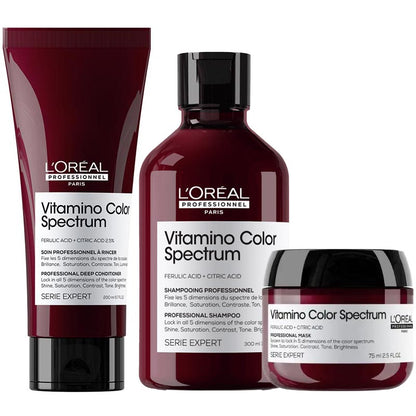 L'Oreal Professionnel Vitamino Color Shampoo & Conditioner Duo + FREE Mask 75ml