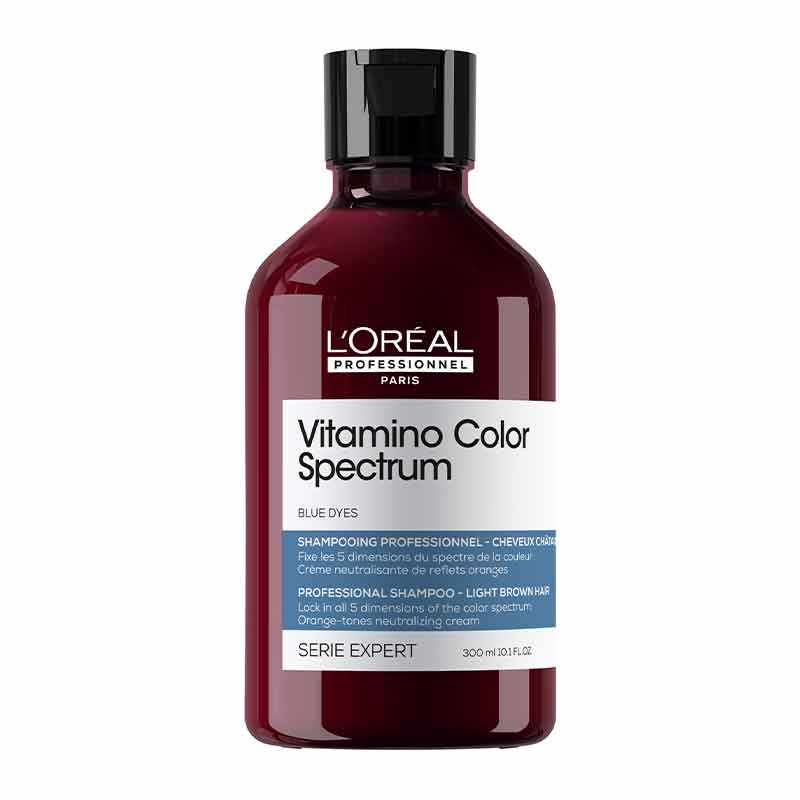 L'Oréal Professionnel, L'Oréal Professionnel Vitamino Color Spectrum Blue Tinted Shampoo for Light Brown Coloured Hair