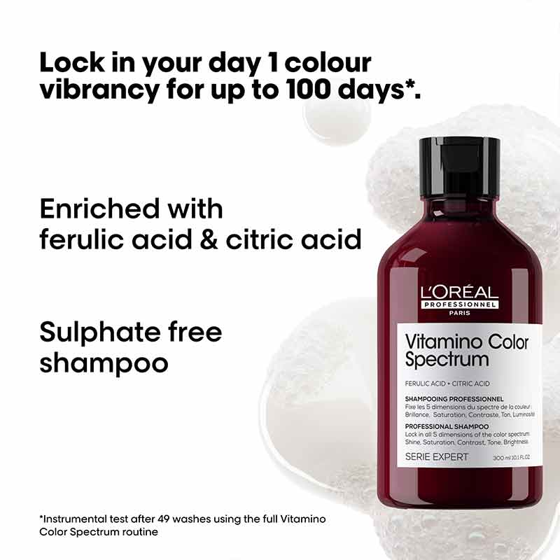 L'Oréal Professionnel, L'Oréal Professionnel Vitamino Color Spectrum Shampoo for Coloured Hair, Shampoo For Coloured Hair