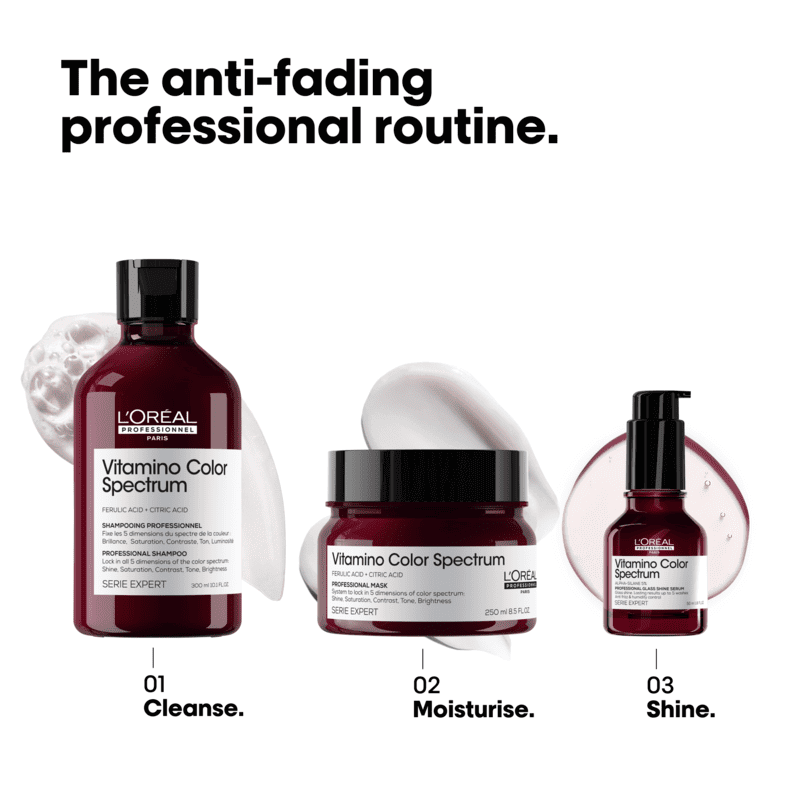 L'Oréal Professionnel, L'Oréal Professionnel Vitamino Color Spectrum Range for Coloured Hair, Haircare Range For Coloured Hair