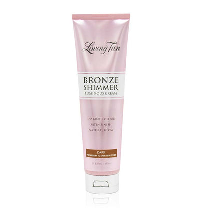 Loving Tan Bronze Shimmer Luminous Cream | Tan | best tan | dark tan | loving tan 
