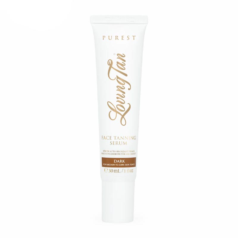Loving Tan | Face Tanning | Serum | face | décolletage | 97% | certified organic | naturally derived | ingredients | flawless | natural-looking | radiant | glow 