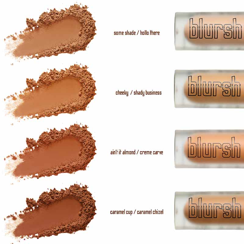 Made By Mitchell | Blursh | Press'd | Bronze | sun-kissed | radiant | Cruelty-free | multiuse | buttery | "M" shaped pan | golden hour | glow | blendable | buildable