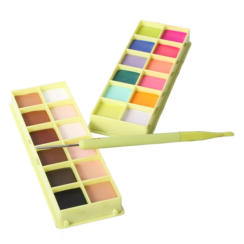 Made by Mitchell | Colour Case Set | makeup palette | multi-use | creative tool | explore | customize | makeup looks | mixing | eyebase | colour correcting | cut creasing | matte finish | make up artist