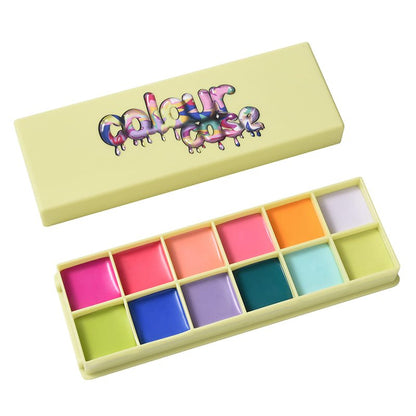 Made by Mitchell | Colour Case Set | makeup palette | multi-use | creative tool | explore | customize | makeup looks | mixing | eyebase | colour correcting | cut creasing | matte finish | make up artist