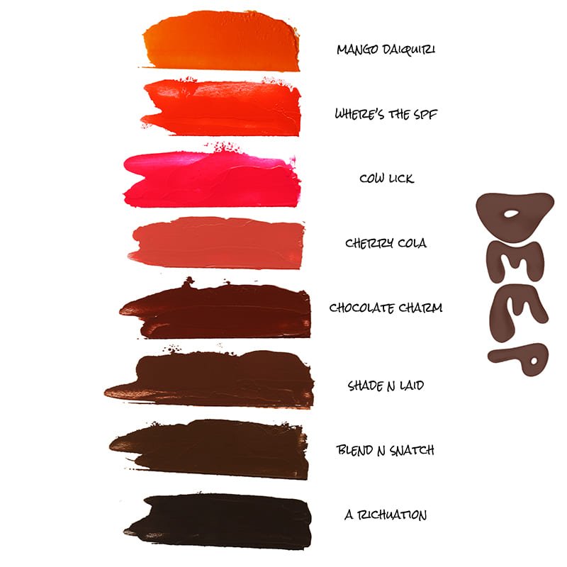  Made by Mitchell | Curve Case | makeup | dewy | cream | radiant | fresh| every skin tone | fair | medium | deep skin | sculpt | define | contour | blush | eyeshadow | creamy | colour | blursh