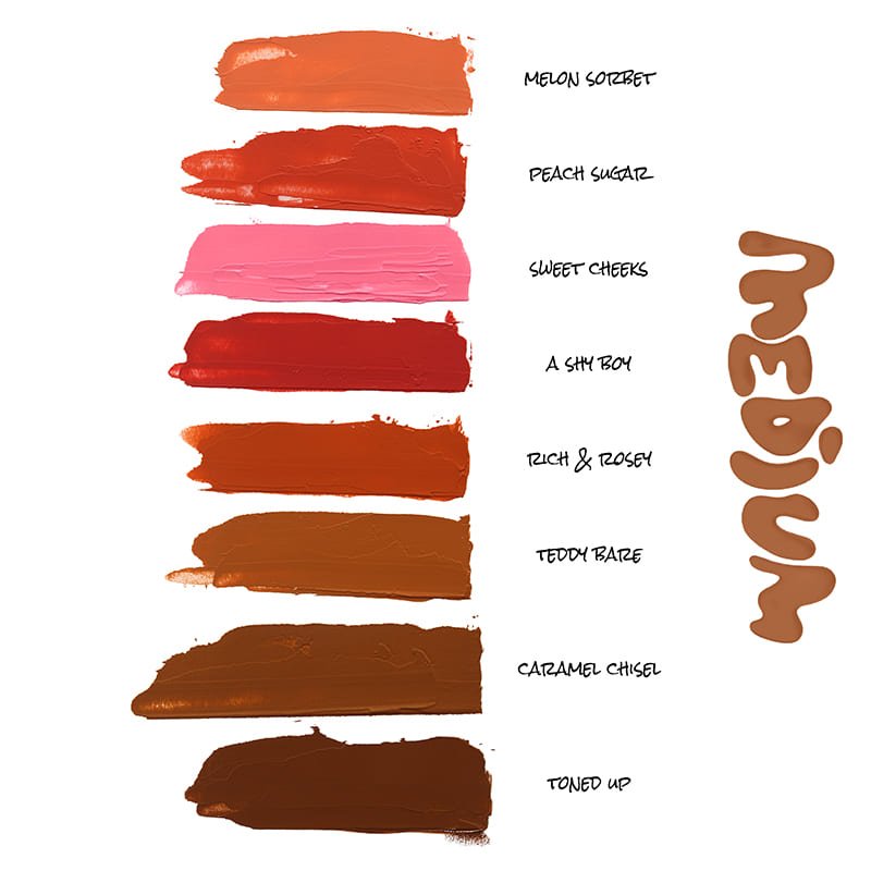  Made by Mitchell | Curve Case | makeup | dewy | cream | radiant | fresh| every skin tone | fair | medium | deep skin | sculpt | define | contour | blush | eyeshadow | creamy | colour | blursh