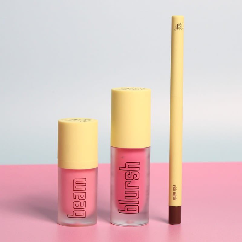 Made By Mitchell | Lip Kit | lip | full sized products | long lasting | perfect | soft pout | signature lip | captivating | blursh | lipliner | gloss | beam | all lip no trip | | glitter | brown | nude | matte | pink