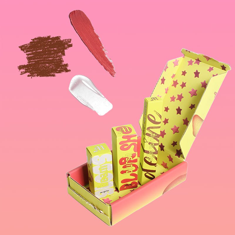 Made By Mitchell | Lip Kit | lip | full sized products | long lasting | perfect | soft pout | signature lip | captivating | blursh | lipliner | gloss | beam | all lip no trip | | glitter | brown | nude | matte | pink