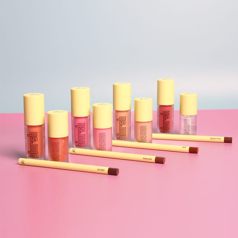 Made By Mitchell | Lip Kit | lip | full sized products | long lasting | perfect | soft pout | signature lip | captivating | blursh | lipliner | gloss | beam | all lip no trip | | glitter | brown | nude | matte | pink