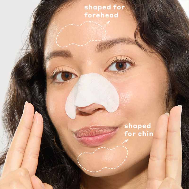 Mario Badescu 2-in-1 Deep Cleansing Pore Strips On Model