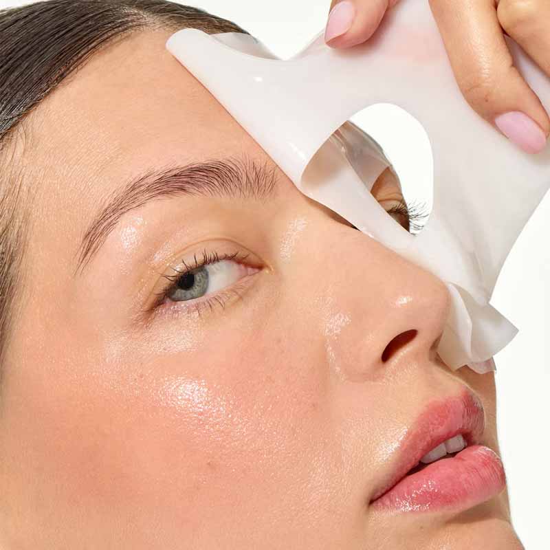Mario Badescu Advanced Collagen Hydrogel Mask Model Image